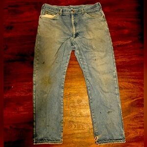 LL Bean Fleece Lined Denim